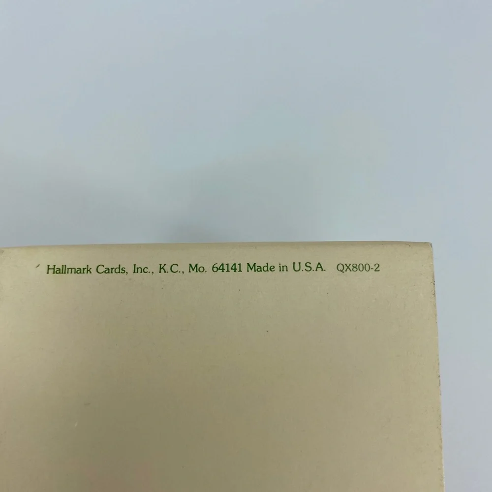 Vintage Hallmark Ornament for Special Teacher White Satin Hanging Ball 1981 NEW